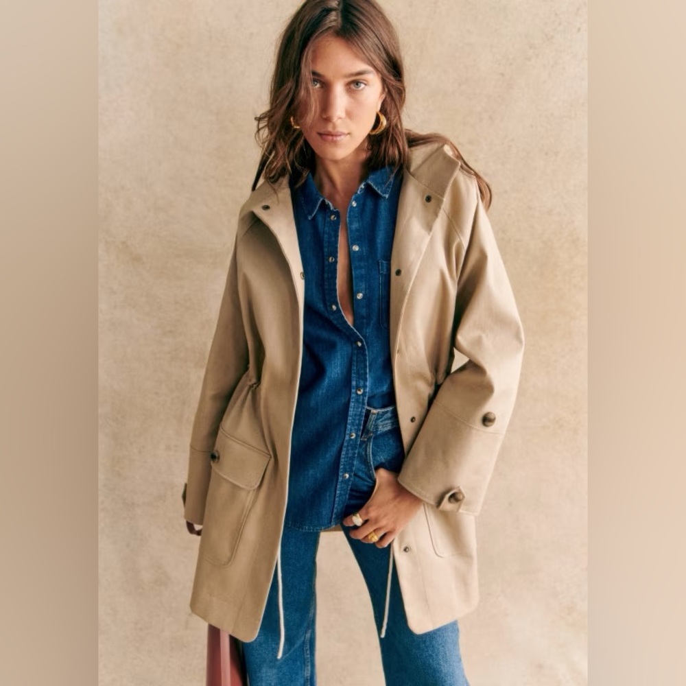 NWT Sezane Hugo Parka size 14 46